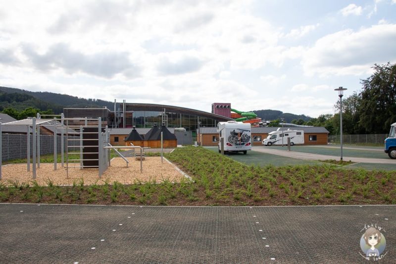Camping am Freizeitbad in Plettenberg
