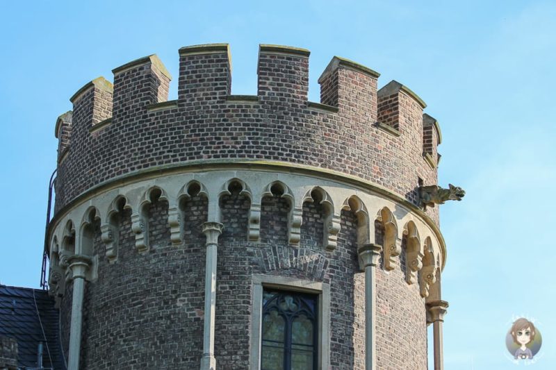 Details am Gebäude vom Schloss Paffendorf