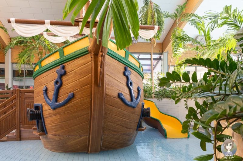 Piratenrutsche im Erlebnisbad AquaMagis Plettenberg