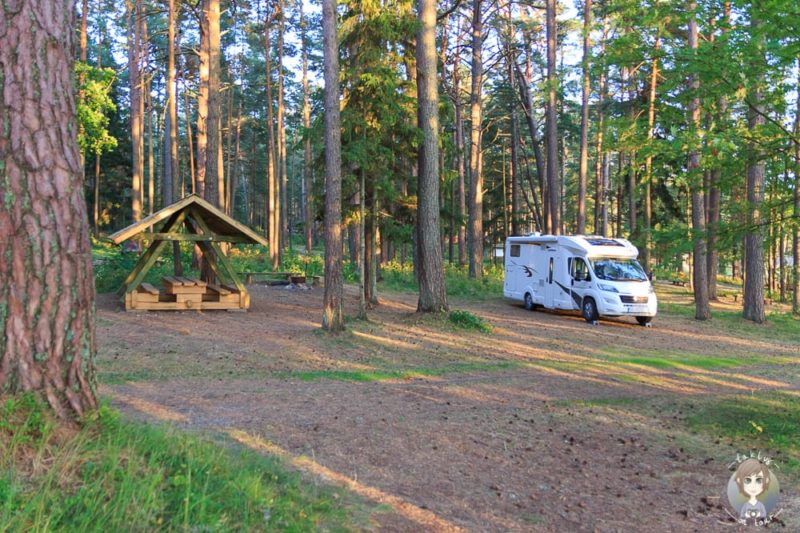 RMK Lemme Camping in Estland im Baltikum mit Kind