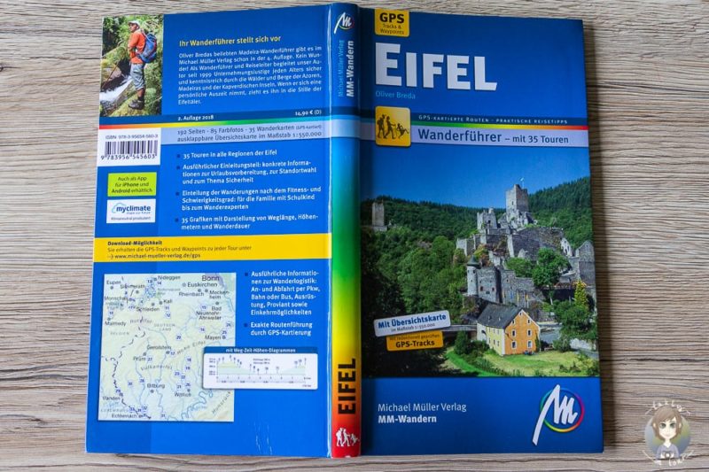 Buchansicht vom Wanderführer Eifel vom Michael Müller Verlag