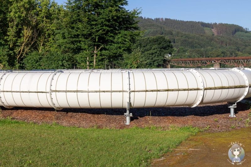 Windrutsche im Schwimmbad im Sauerland AquaMagis