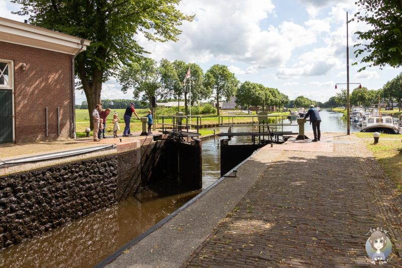 Die Dieversluis in Drenthe