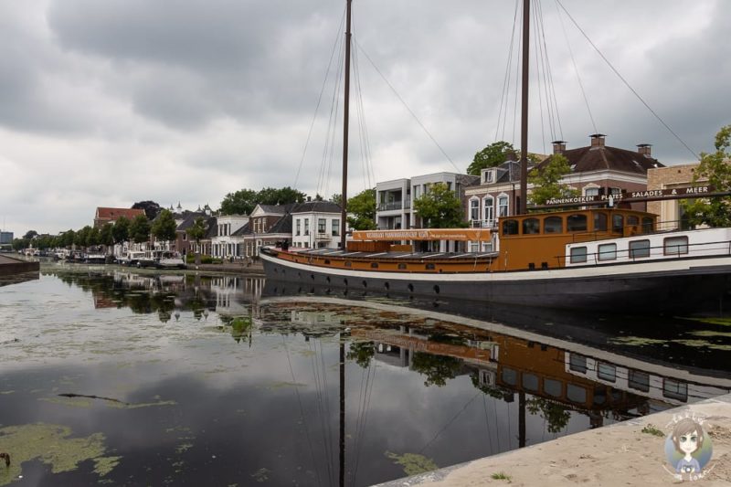 Großer Kahn in Assen in Drenthe