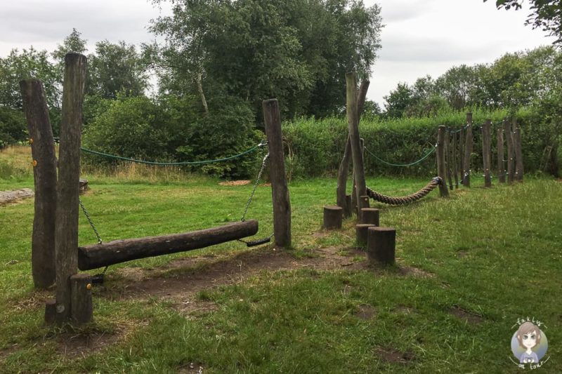 Spielplatz am Besucherzentrum Dwingelderveld in Drenthe