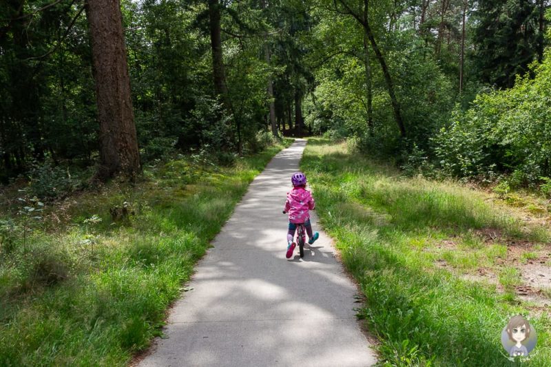 Start vom Familiepad Noordenveld in Drenthe