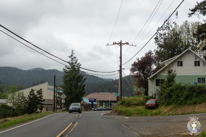 Klein Ortschaften am Oregon hwy