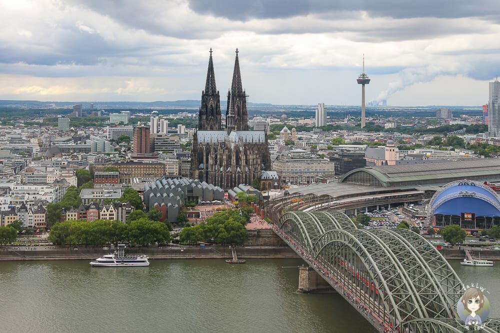 Aussichtsplattform Köln auf dem Triangle Köln