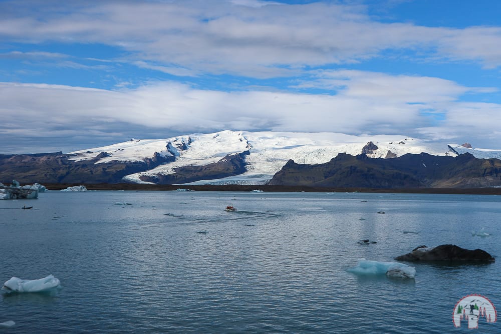 Jökulsárlón Lagune ein Gletscher in Island