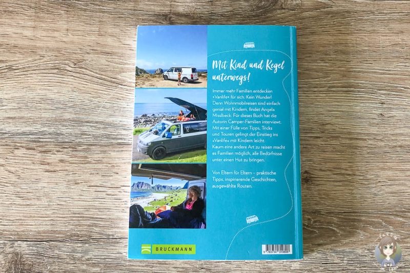 Rückseite vom Buch Wohnmobilreisen mit Kindern