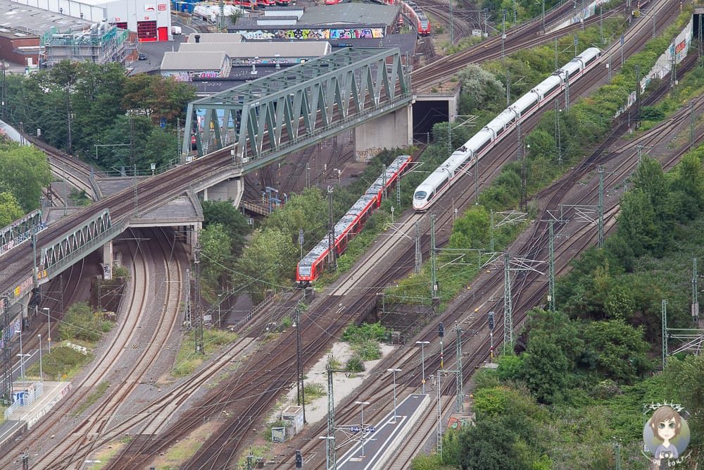 Zugfahrt beim Nachhaltigen Reisen mit Kindern