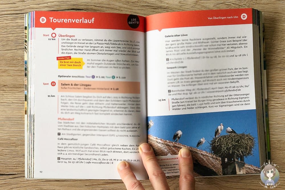 Tourenbeschreibung im Marco Polo Camper Guide Baden-Württemberg und Pfalz