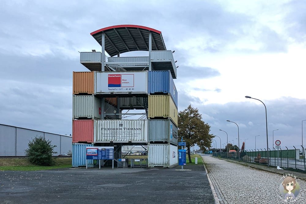 Der Container Aussichtsturm Bremerhaven