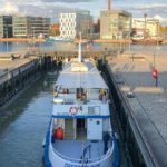 Schleuse Neuer Hafen einer der Bremerhaven Sehenswürdigkeiten