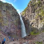 Wasserfall Njupeskaer auf einer Schweden Rundreise