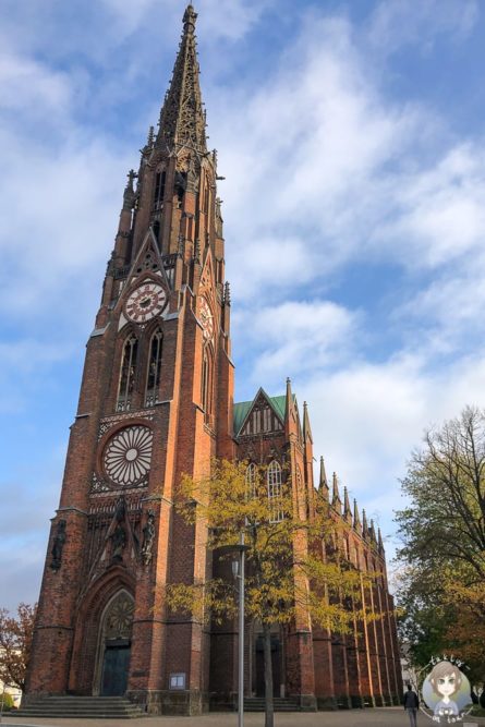 Grosse Kirche eine der Sehenswürdigkeiten Bremerhavens Altstadt