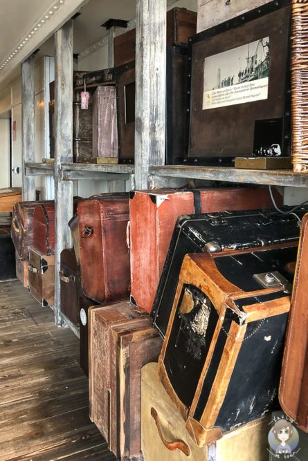 Die Koffer im Auswandererhaus Bremerhaven Sehenswürdigkeiten