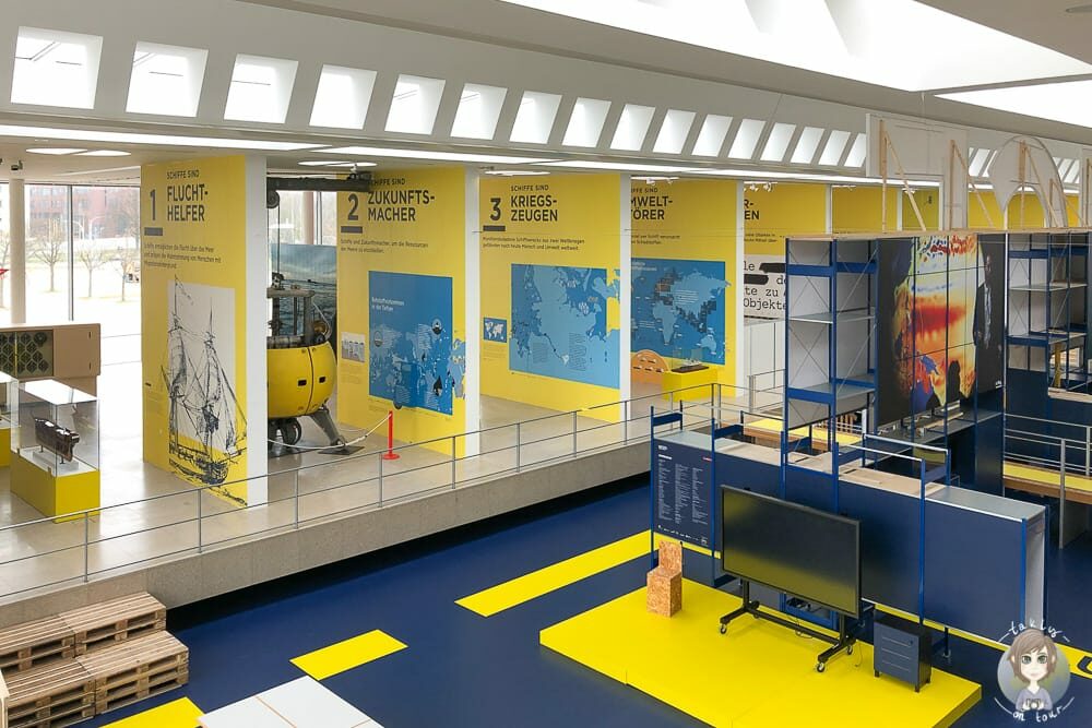 Eine der Ausstellungen im Deutschen Schifffahrtsmuseum Bremerhaven