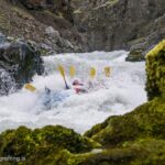 Rafting im Norden Islands