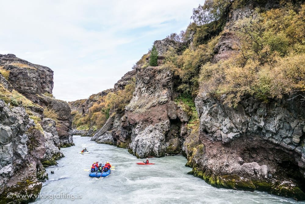 Viking Rafting in Islands Norden
