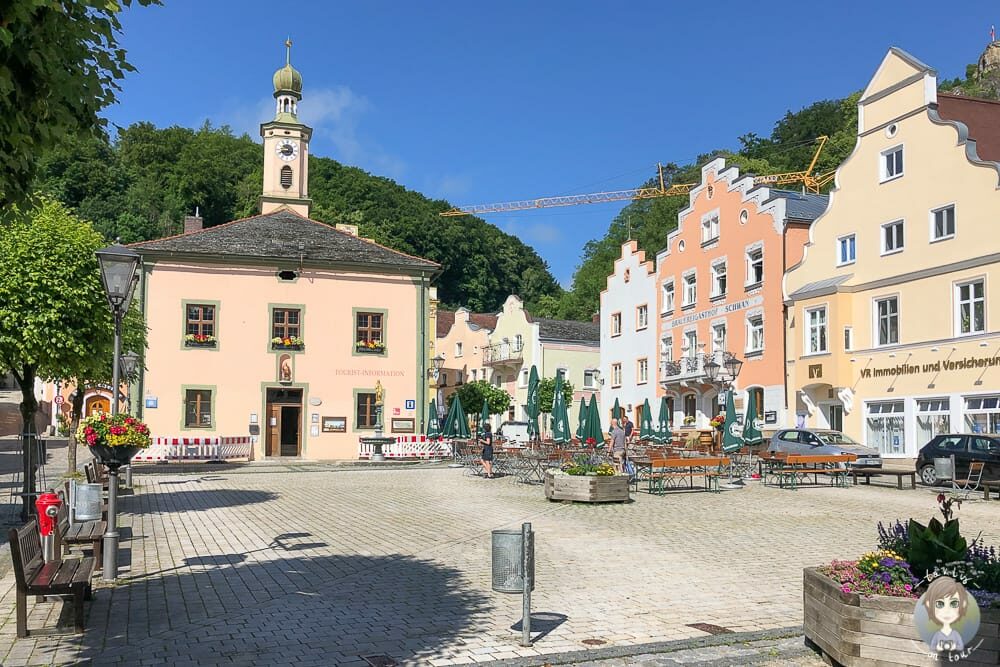 In der Altstadt von Riedenburg