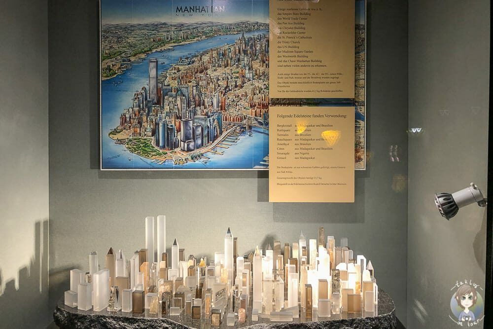 Ausstellung vom Kristallmuseum Riedenburg