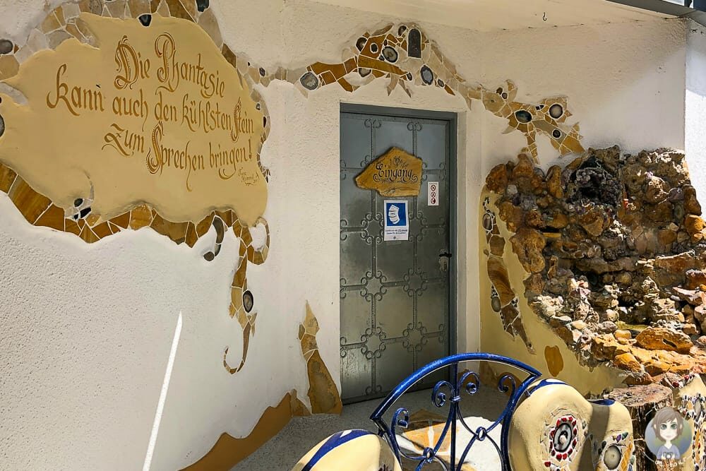 Eingang vom Kristallmuseum Riedenburg