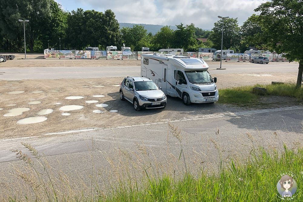 Kostenloser Parkplatz Kelheim für Autos und Camper