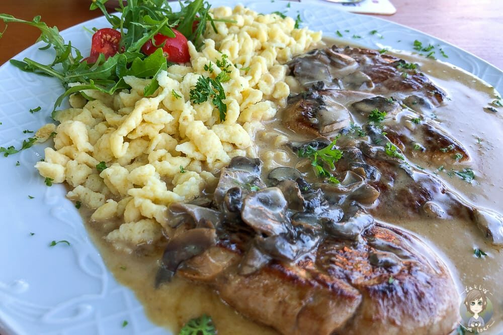 Leckeres Essen im Landgasthof Perzl Kelheim