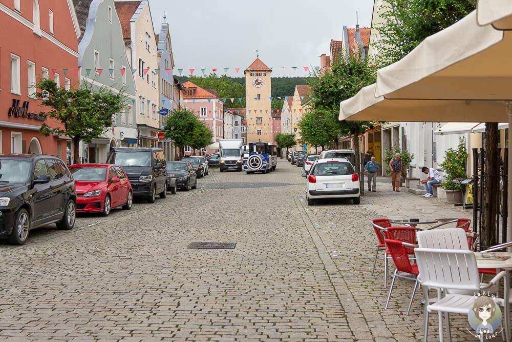 Die Ludwigsbahn fährt durch Kelheim