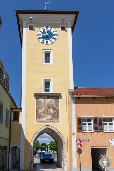 Das Mittertor in Kelheim