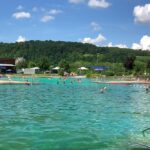 Das grosse Naturschwimmbad Inselbad Bad Abbach
