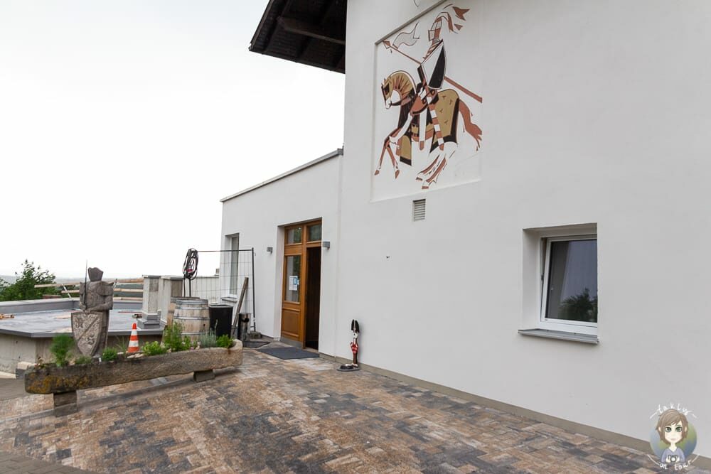 Eingang der Ritterschänke Burg Randeck