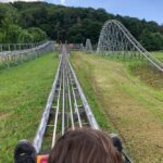 Auf der Sommerrodelbahn in Riedenburg