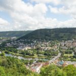 Tolle Aussicht vom Schloss Rosenburg auf Riedenburg