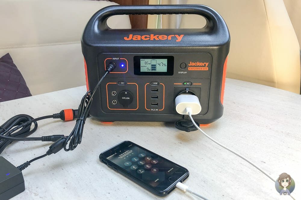 Tragbare Powerstation von Jackery für Strom im Wohnmobil