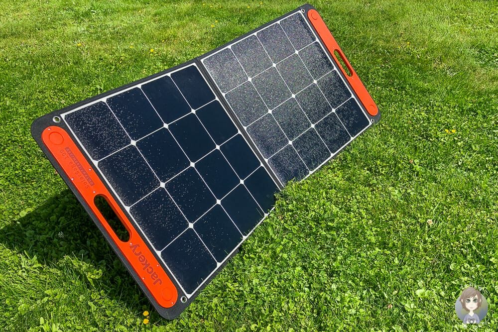 Das Jackery SolarSaga 100 Solarpanel als mobile Solaranlage