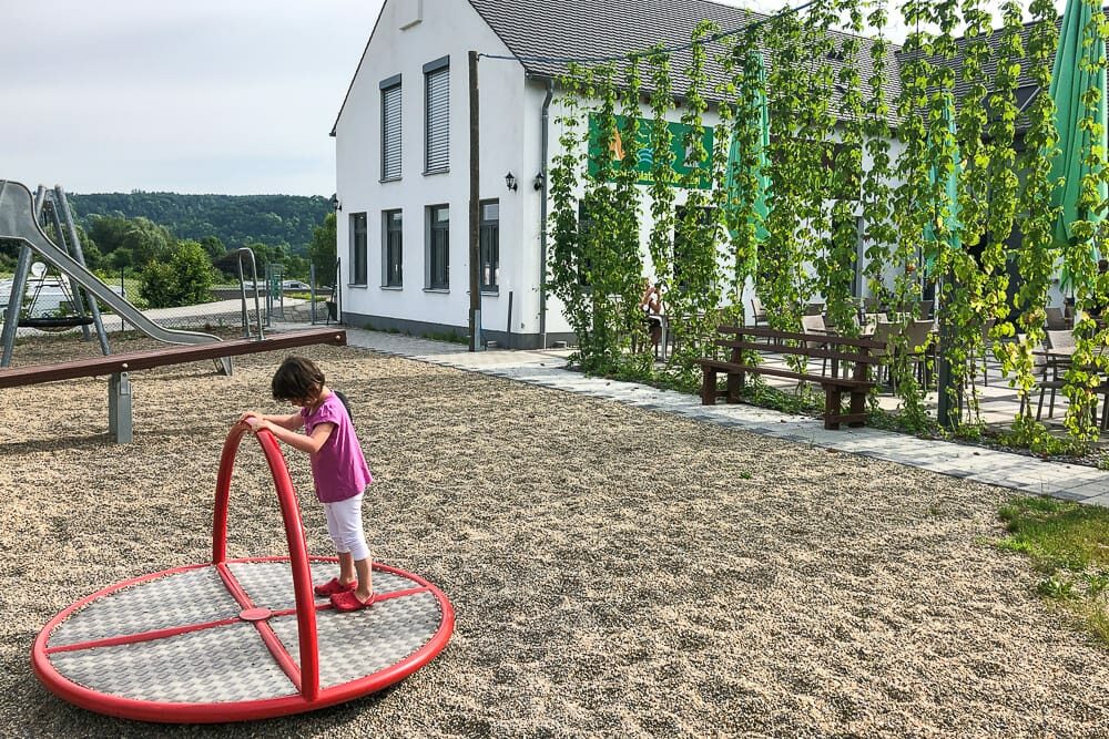 Spielplatz auf dem Campingplatz Freizeitinsel