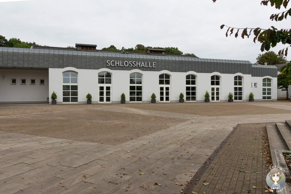 Die Schlosshalle am Schloß Neuhaus in Paderborn