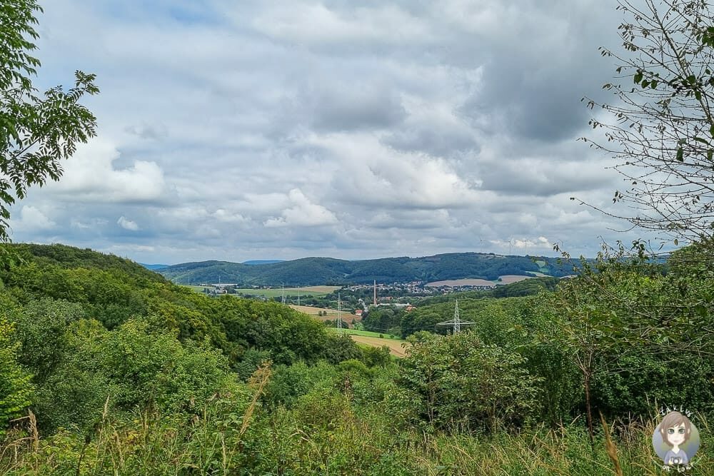 Ausblicke am Wichtelsteig in Kalletal