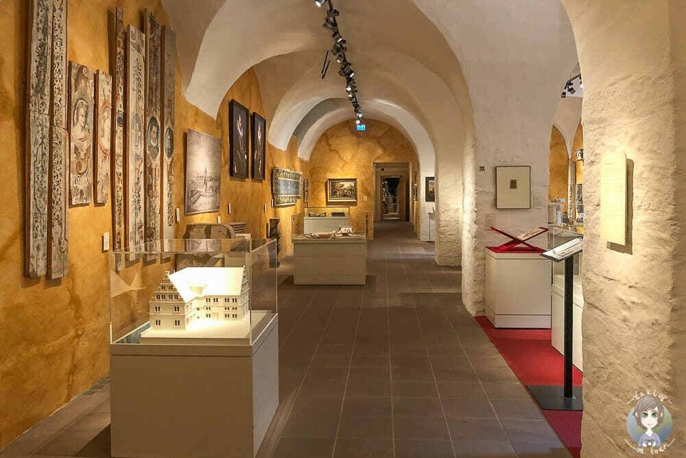 Ausstellungsräume im Schloss Brake in Lemgo