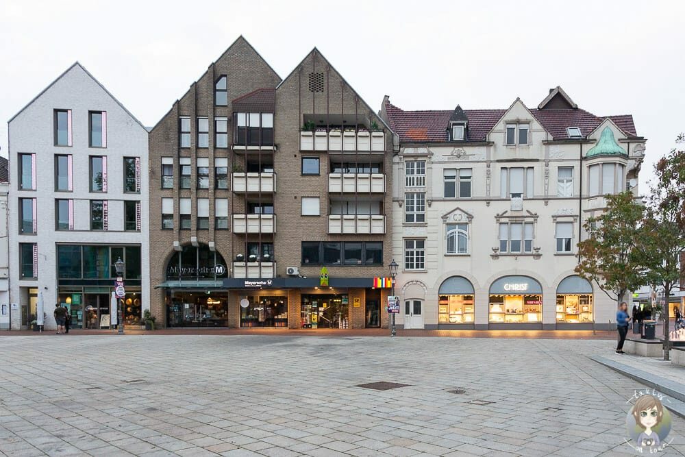 Die Innenstadt Gütersloh bei einer Stadtführung