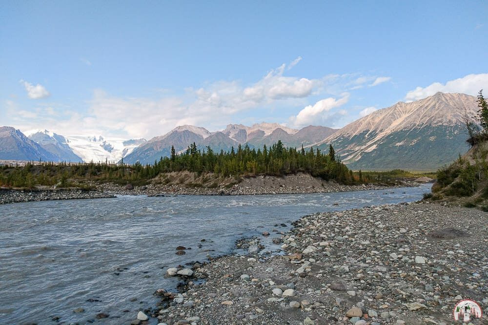 Der Kennicott River im Wrangell St. Elias Nationalpark