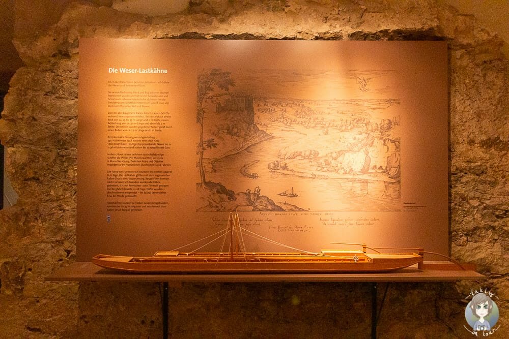 Ausstellungsstücke im Museum Schloss Brake