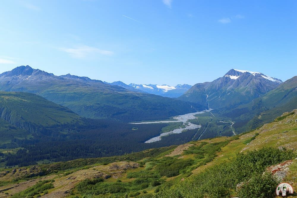 Tolle Aussicht vom Thompson Pass bei Valdez