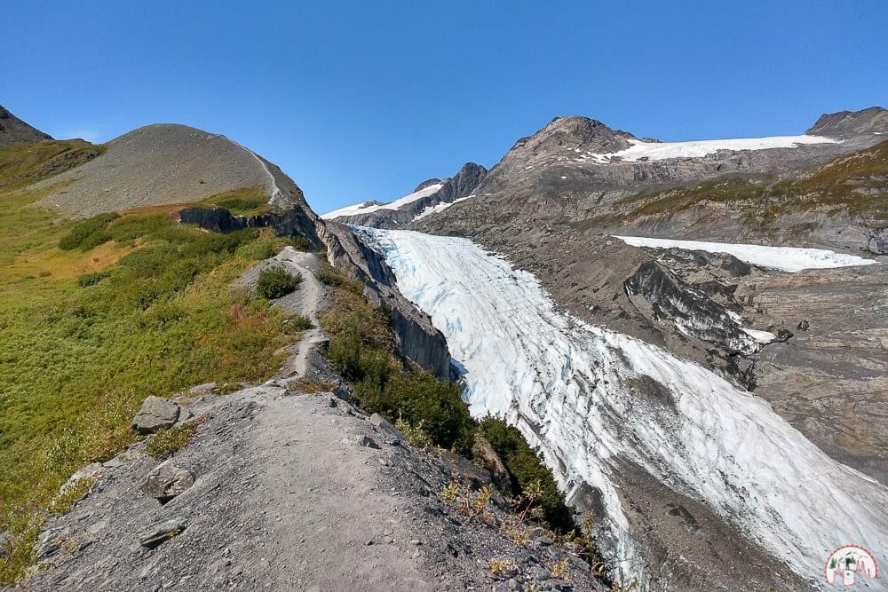 Der Worthington Gletscher bei Valdez