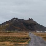 Saxhóll Krater im Westen Islands