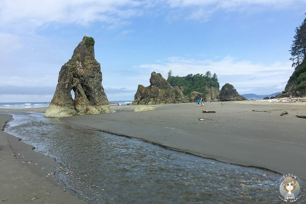 Felsen am Ruby Beach