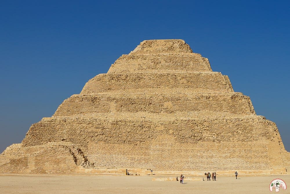 Die Djoser Stufenpyramide in Ägypten