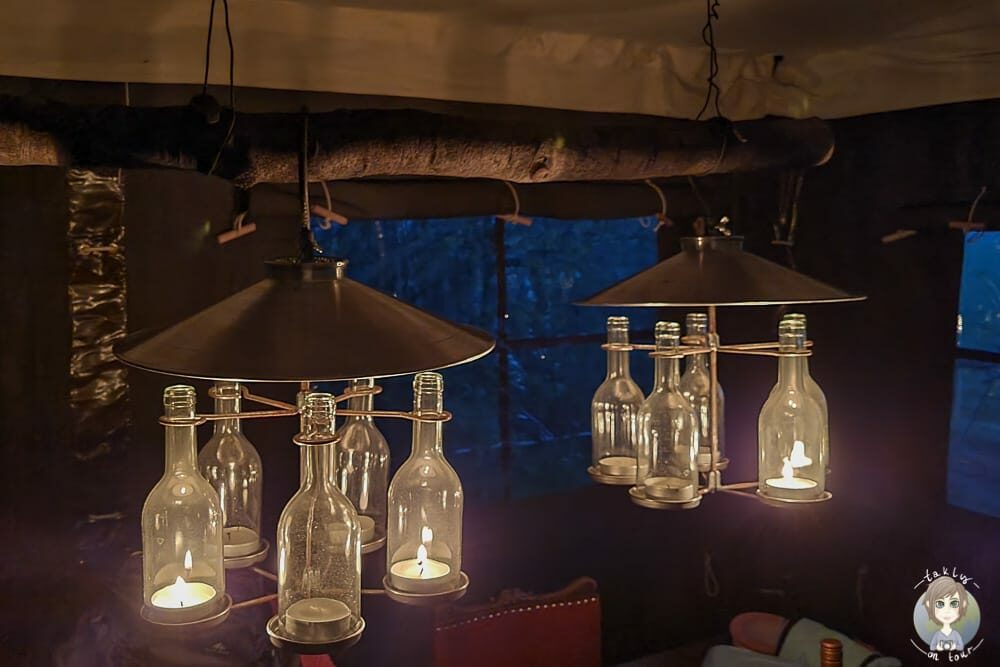 Wiesenbett ohne Strom Camping auf dem Bauernhof